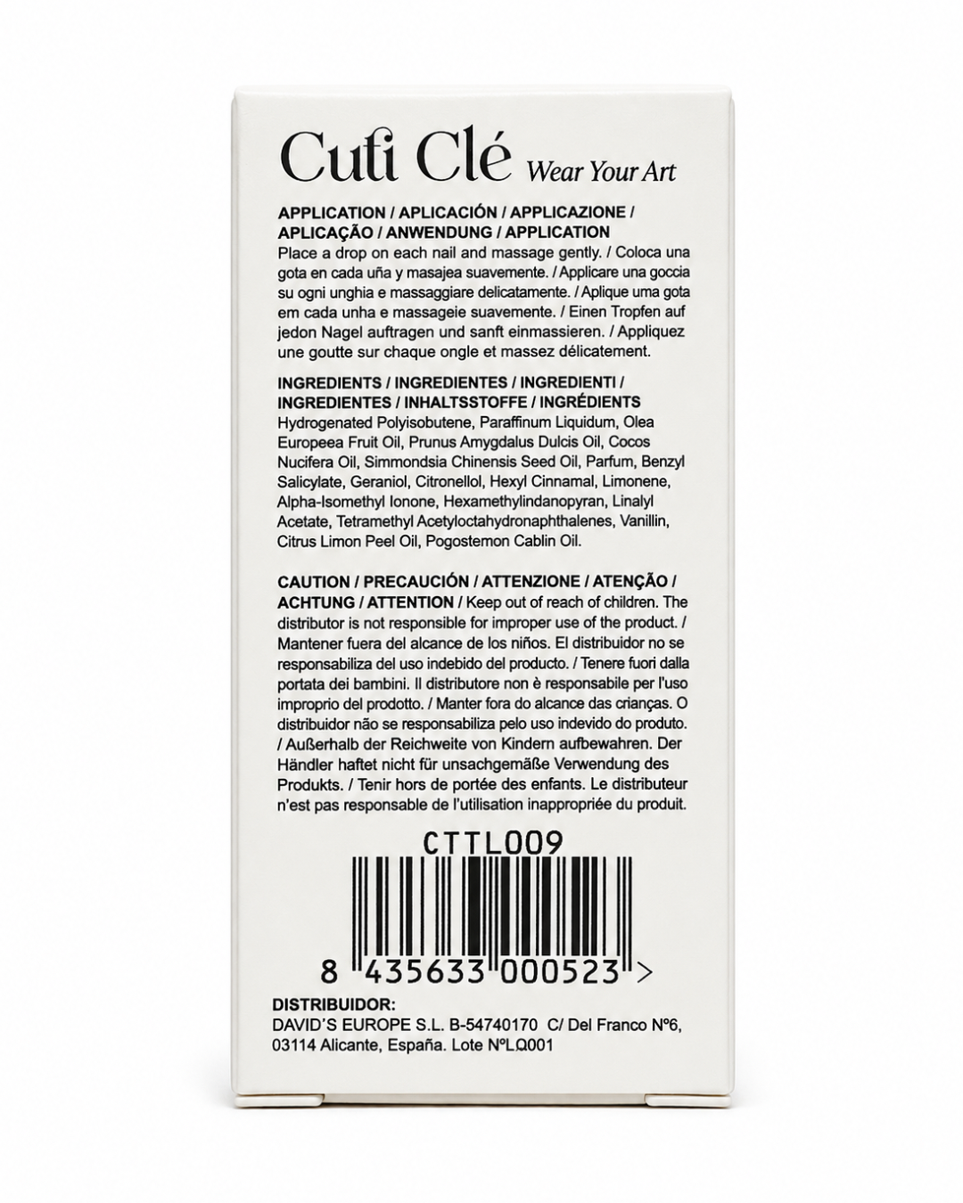 Cuti Clé Cuticle Oil