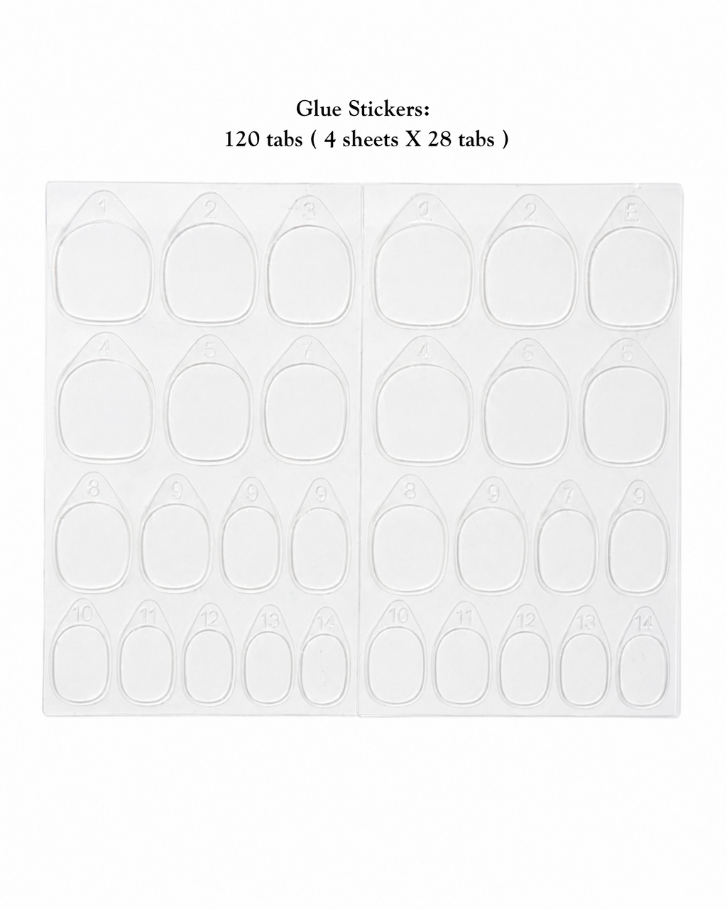 Cuti Clé Glue Stickers