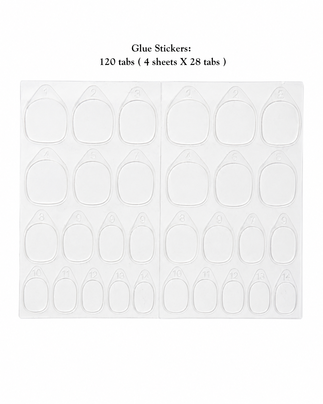 Cuti Clé Glue Stickers