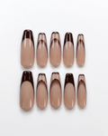Cat-eye, press-on nails, long coffin, soft gel, reusable