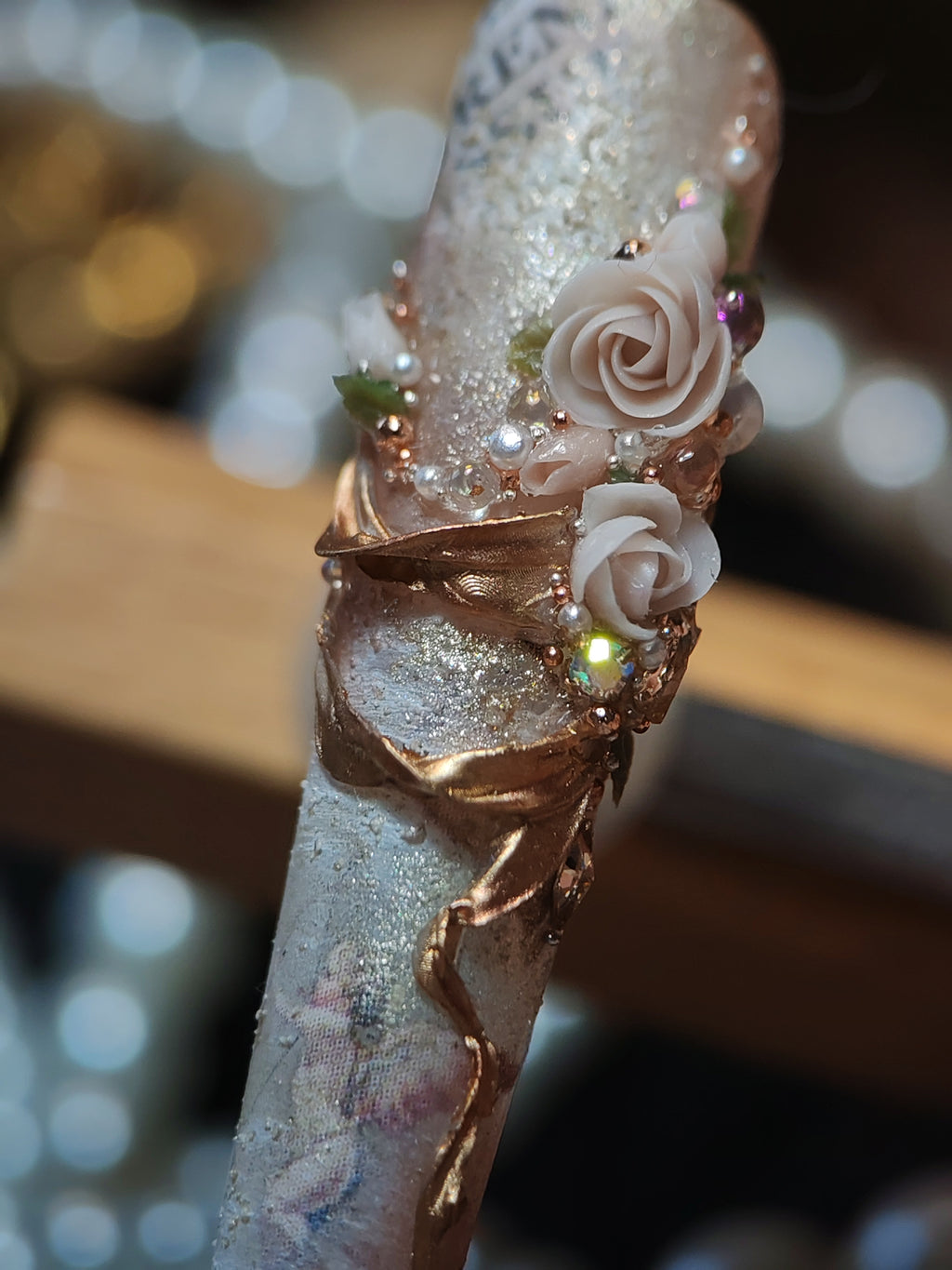 Press on nails, long coffin, 3D soft gel reusable, gold